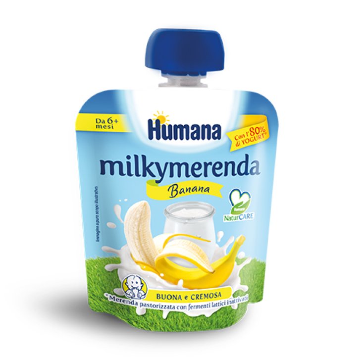 Milkymerenda Plátano Humana 80g