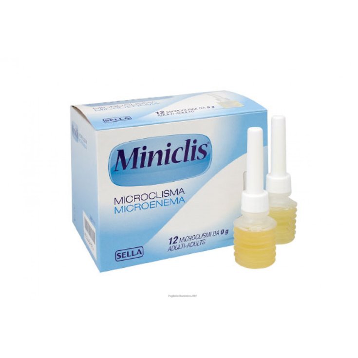 Miniclis 9g Saddle 12 Microenemas Adulto