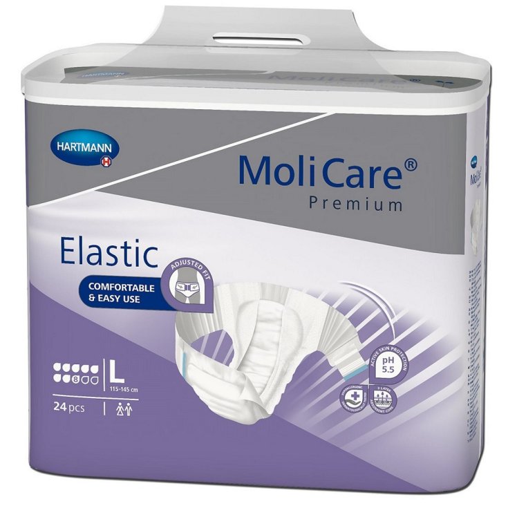 MoliCare Elastic Hartmann 24 Compresas 8 G Talla L