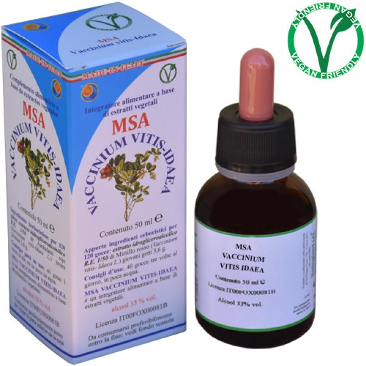 Msa Vaccinium Vitis Idaea Herboplanet 50ml