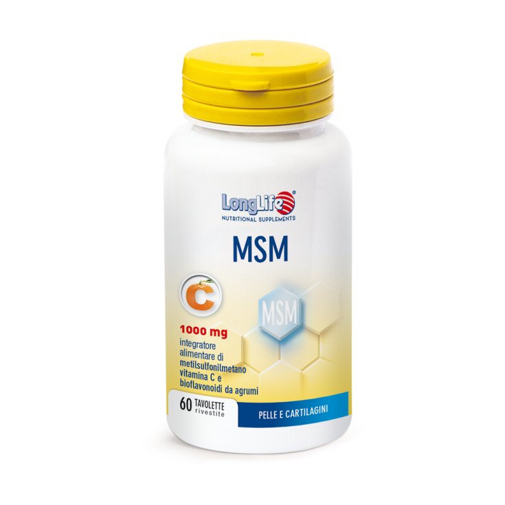 MSM 1000mg LongLife 60 Comprimidos recubiertos
