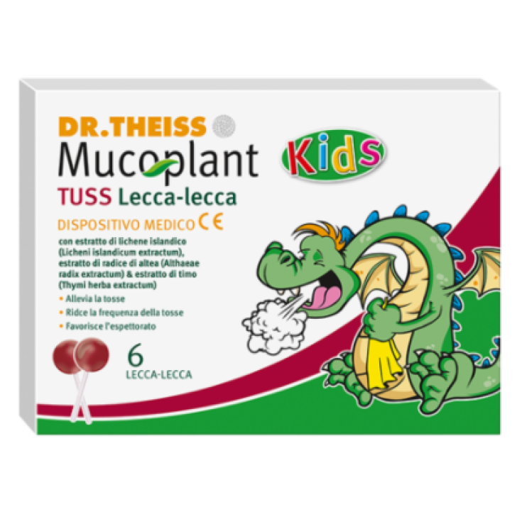 Mucoplant Kids Tuss Piruleta Dr. Theiss 6 Piezas