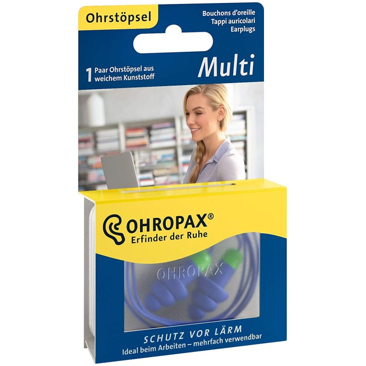 Multi Ohropax 2 tapones para los oídos
