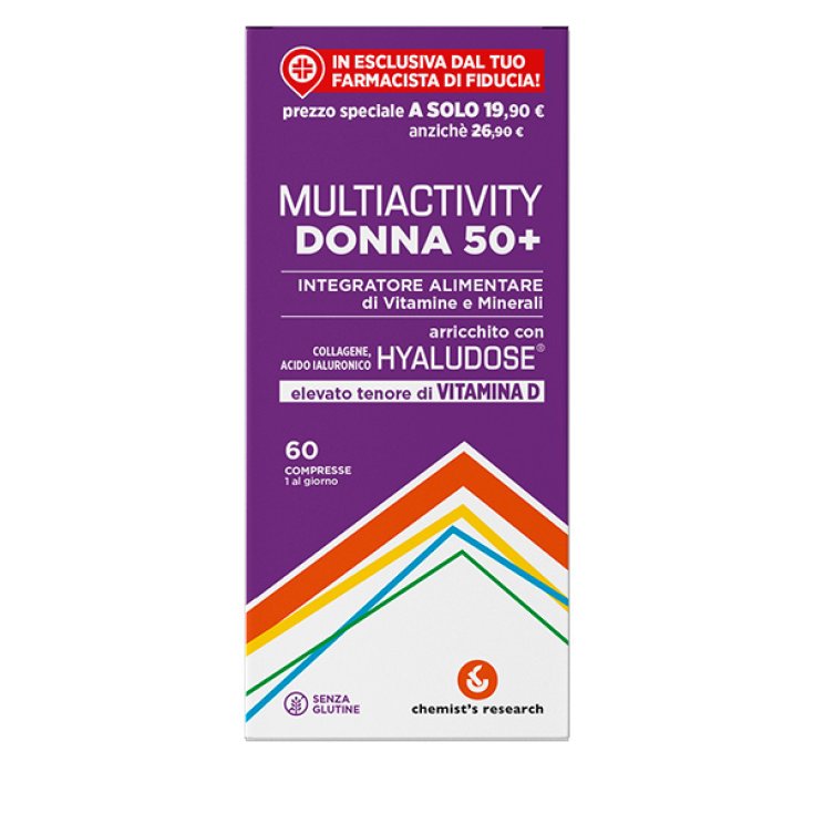 Multiactividad Mujer 50+ Chemist's Research 60 Comprimidos