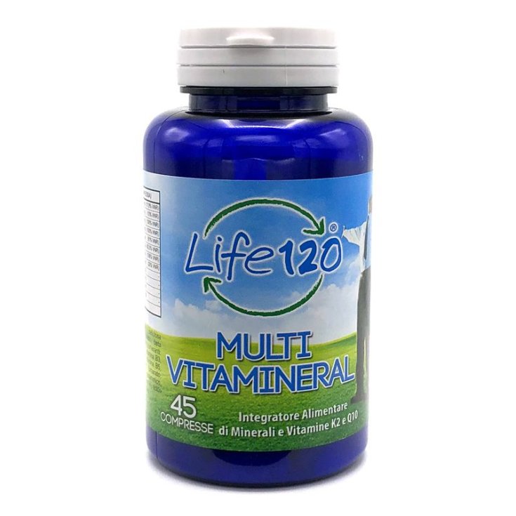 Multivitamineral Life 120 Suplemento 45 Comprimidos