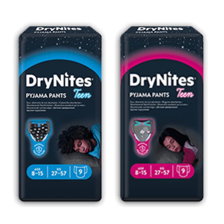 Drynites® Bragas absorbentes para niños 8-15 años 9 piezas