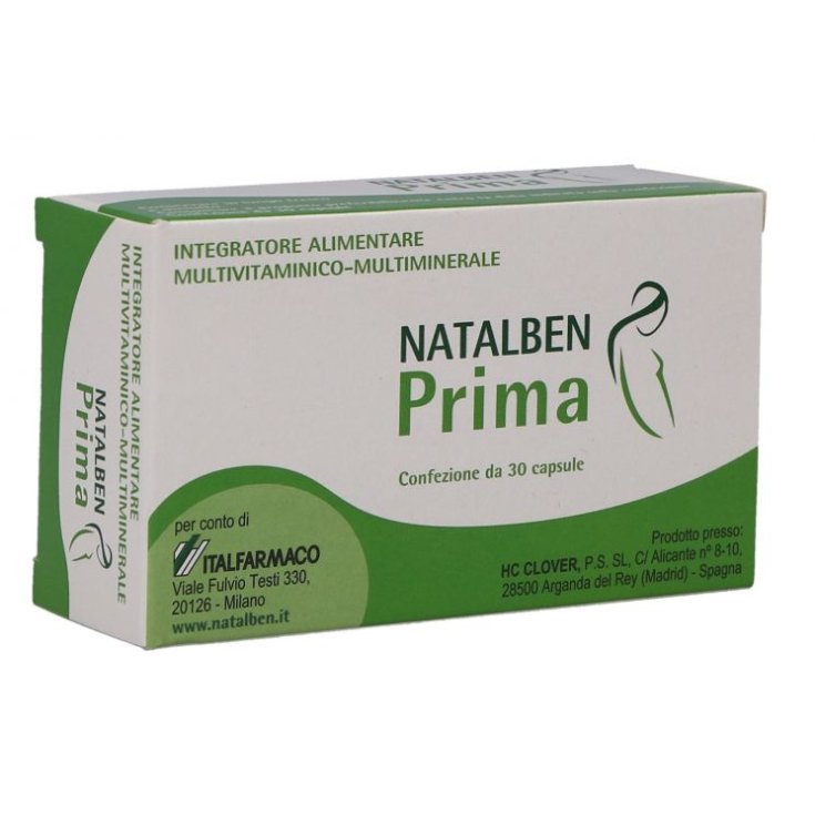 Natalben Prima Italfarmaco 30 Cápsulas