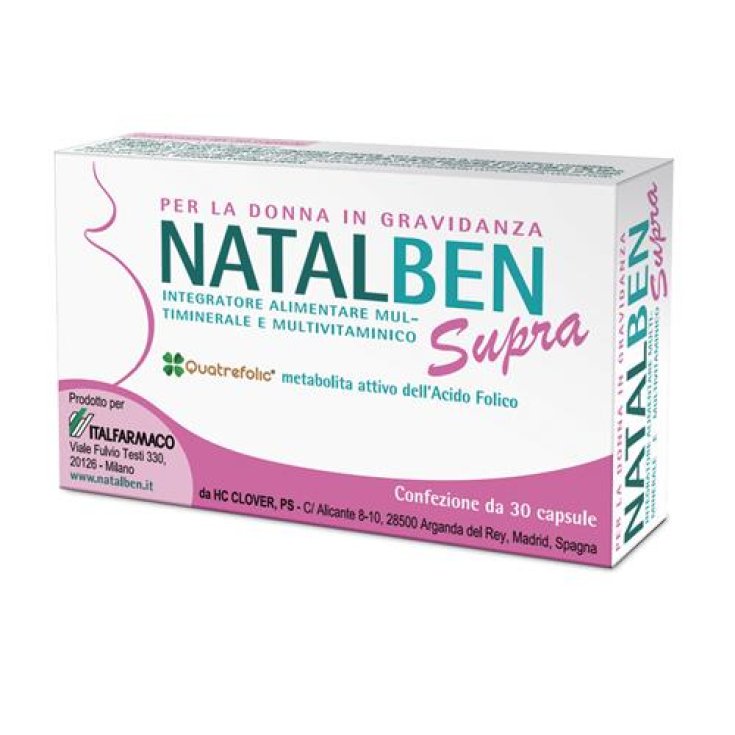 Natalben Supra Italfarmaco 30 Capsulas Blandas - Farmacia Loreto