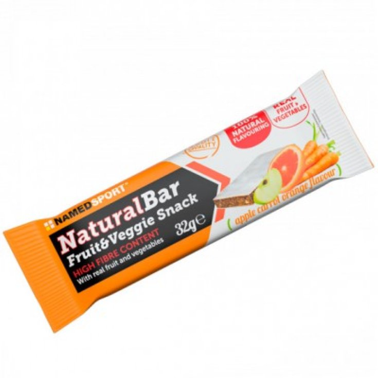 Barrita Natural Manzana Zanahoria Naranja Named Sport 32g