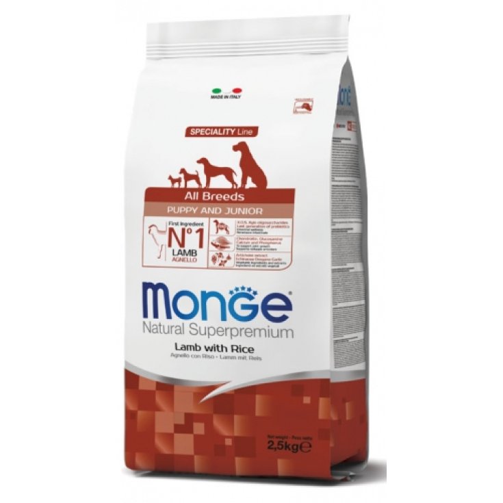 Natural Superpremium Puppy & Junior Monge 2,5kg