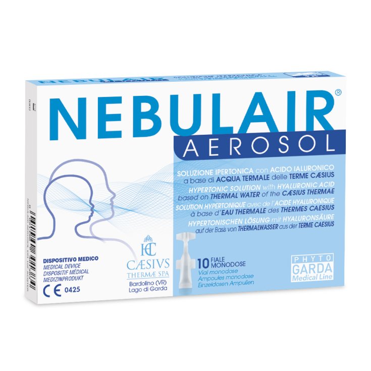 Nebulair Aerosol Phyto Garda 10 viales monodosis 3ml Acqterm