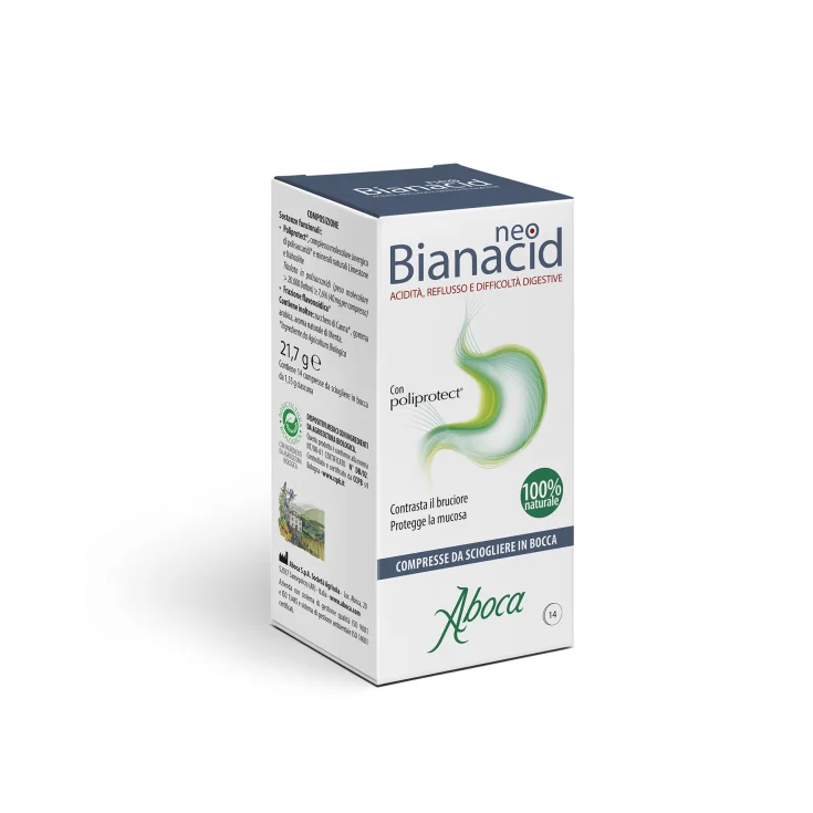 NeoBianacid Aboca 14 Comprimidos Masticables