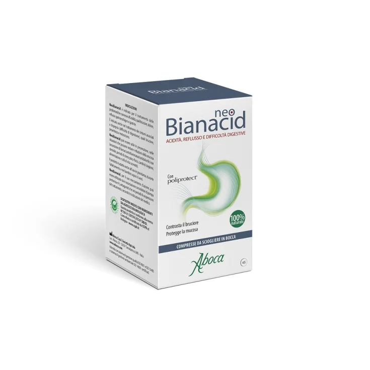 NeoBianacid Aboca 45 Comprimidos Masticables