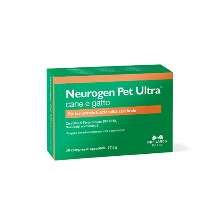 Neurogen Pet Ultra Perros Y Gatos NBF Lanes 30 Comprimidos