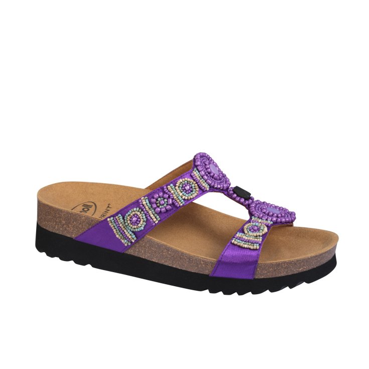 Novedades Sandalia Bogotà Scholl® Mujer Bioprint® Morado Talla 41