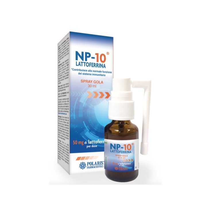 NP-10 LATTOFERRINA Spray Garganta Polaris 30 ml