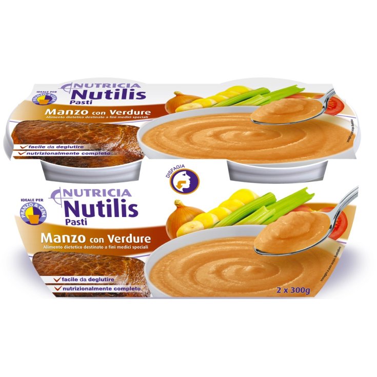 Nutilis Harinas De Ternera Con Verduras Nutricia 2x300g