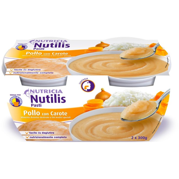 Nutilis Harinas De Pollo Con Zanahorias Nutricia 2x300g