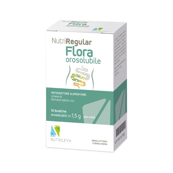 NutrRegular Flora Orosolubile Nutrileya 14 Sobres