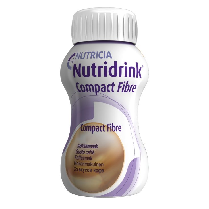 Nutridrink Compacto Fibra Café Nutricia 4x125ml