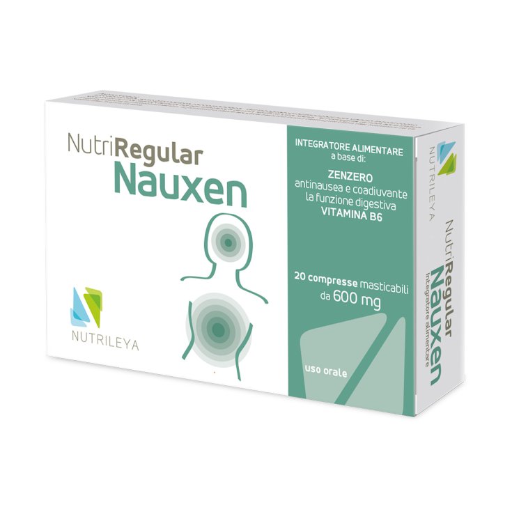 Nutriregular Nauxen Nutrileya 20 Comprimidos Masticables