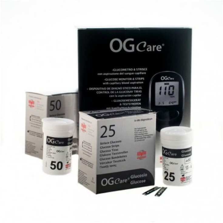 OGCare Glucosa 33G Sistema Bioquímico 50 Lancetas 