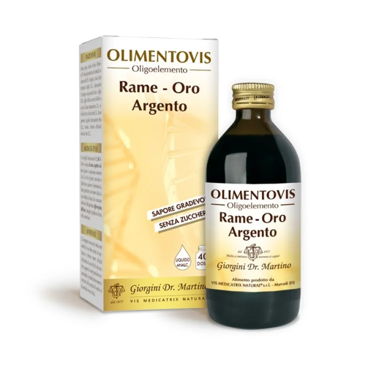 Olimentovis Cobre Oro Plata Dr. Giorgini 200ml