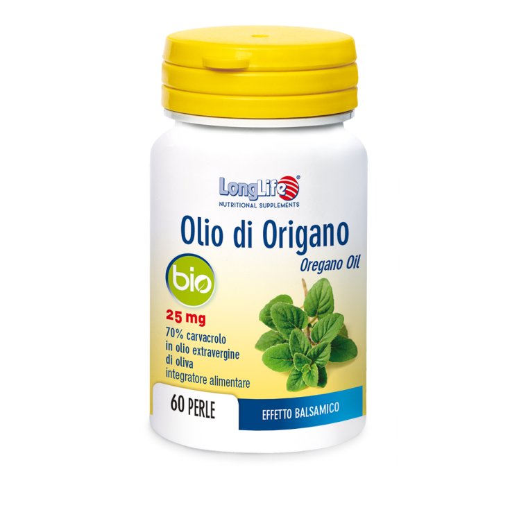 Aceite de Orégano Orgánico LongLife 60 Perlas