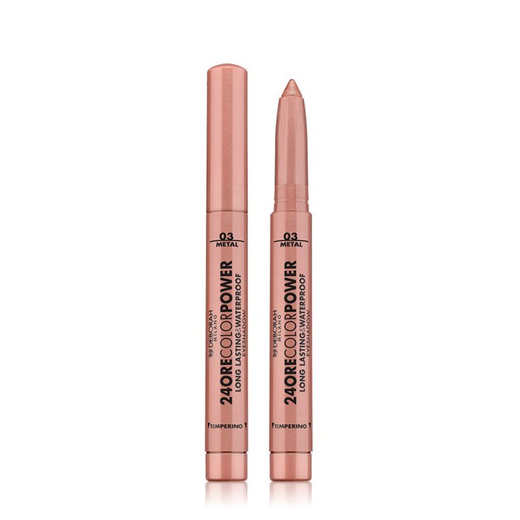 Sombra de ojos 24ORE COLOR POWER 03 Rose Bronze Gold DEBORAH Milano 1 Sombra de ojos
