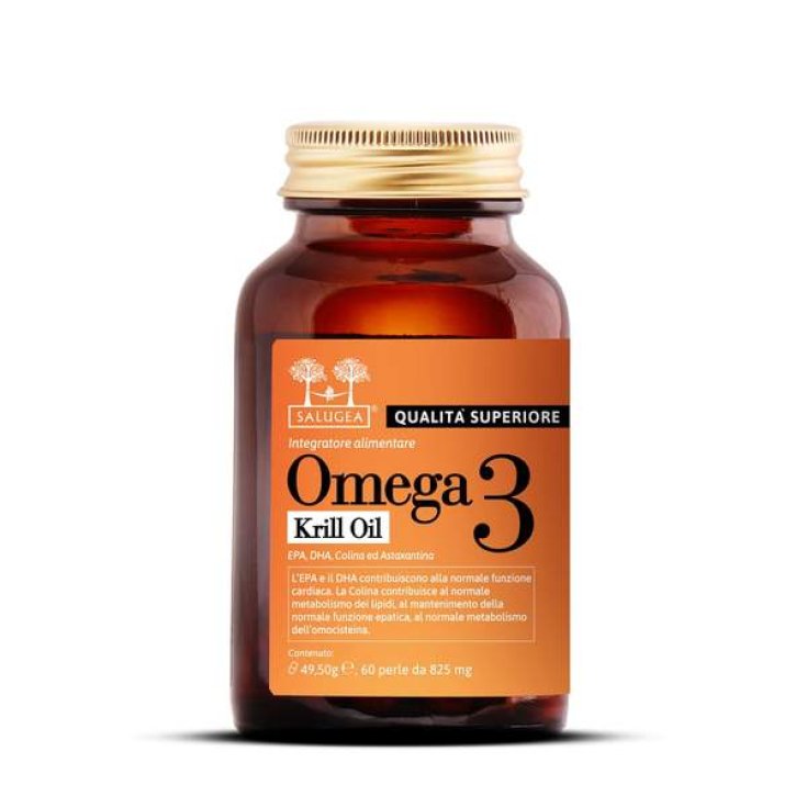 Omega 3 Aceite De Krill Salugea 60 Perlas