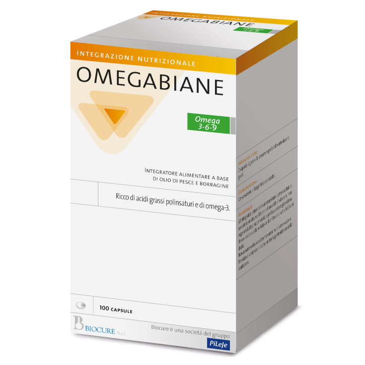 Omegabiane 3-6-9 Biocure 100 Cápsulas
