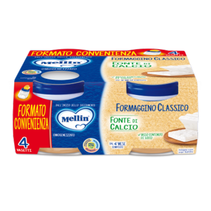 Queso Mellin Clásico 4x80g