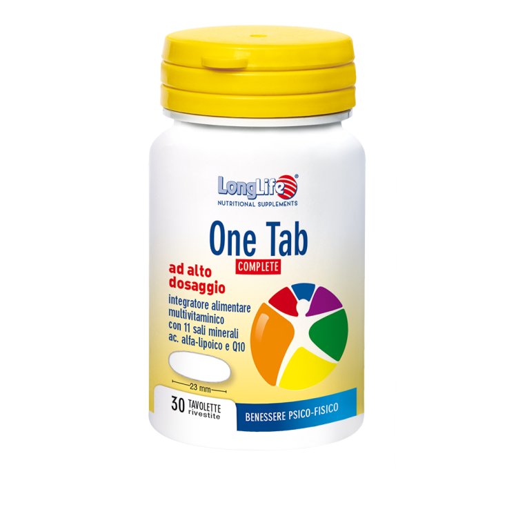 One Tab Complete LongLife 30 comprimidos recubiertos