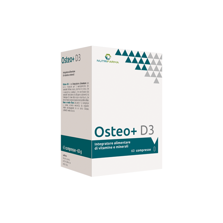 Osteo + D3 NutriFarma de Aqua Viva 60 Comprimidos