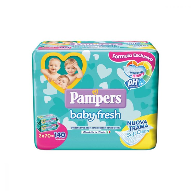 Pampers Baby Fresh 140 Toallitas