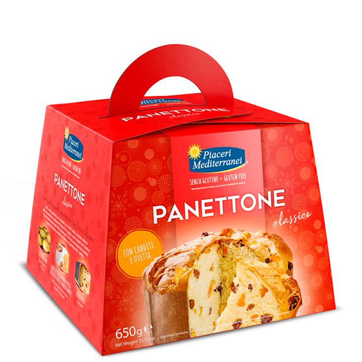 Panettone Clásico Piaceri Mediterranei 650g