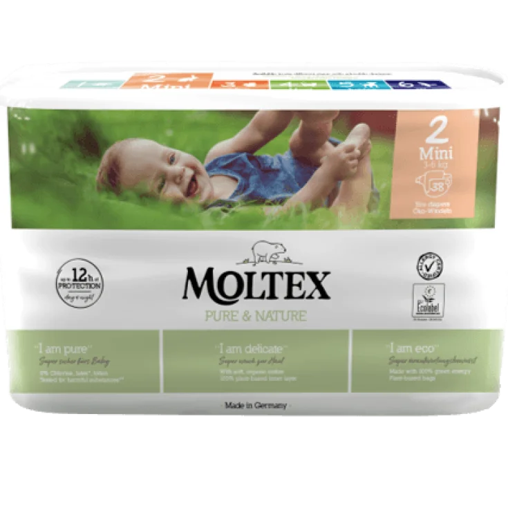 Mini Pañales Moltox 38 Piezas