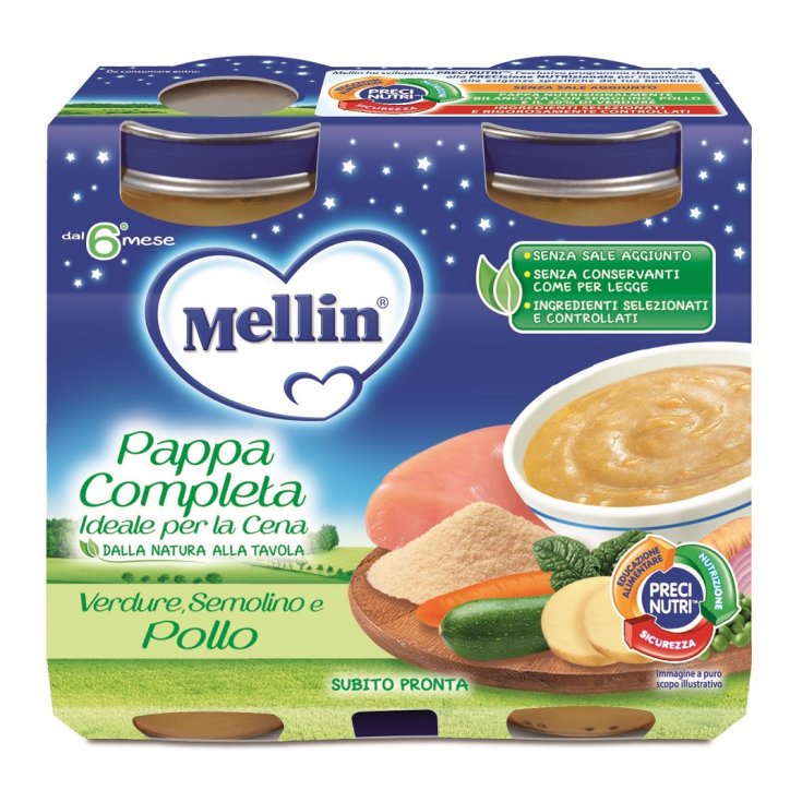 Comida Completa Sémola Mellin 2x200g