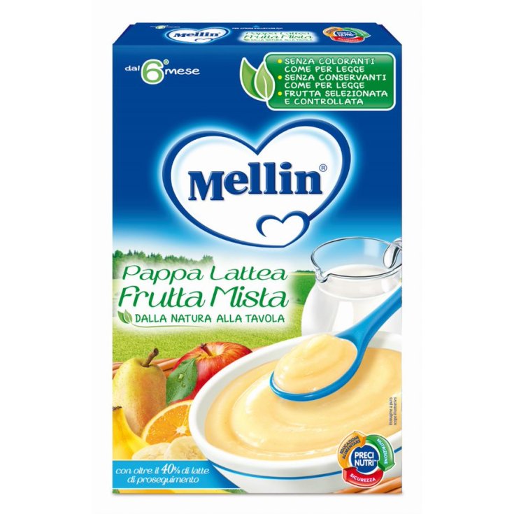 Pappa Lattea Mezcla De Frutas Mellin 250g