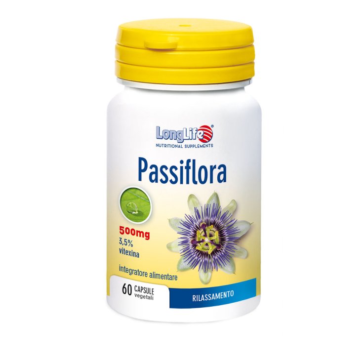 Passiflora 500mg Longlife 60 Cápsulas Vegetarianas