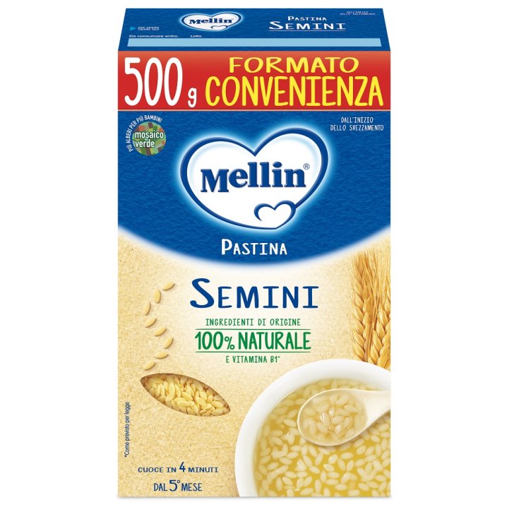 Pastina Semini Mellín 500g