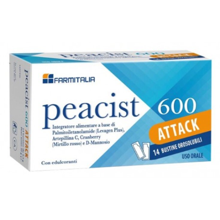 Peacist 600 Attack Farmitalia 14 Sobres Orosolubles