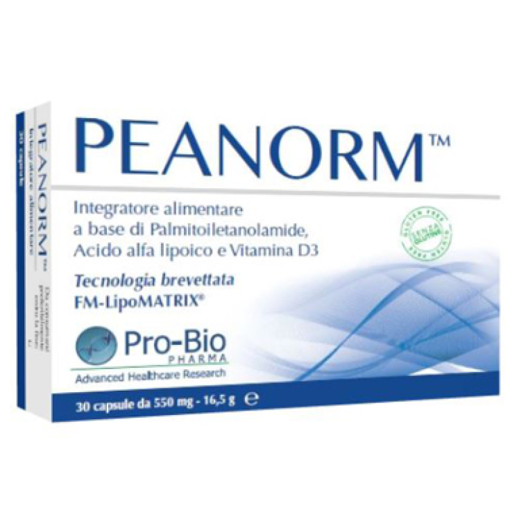 Peanorm Pro-Bio Pharma 30 Cápsulas