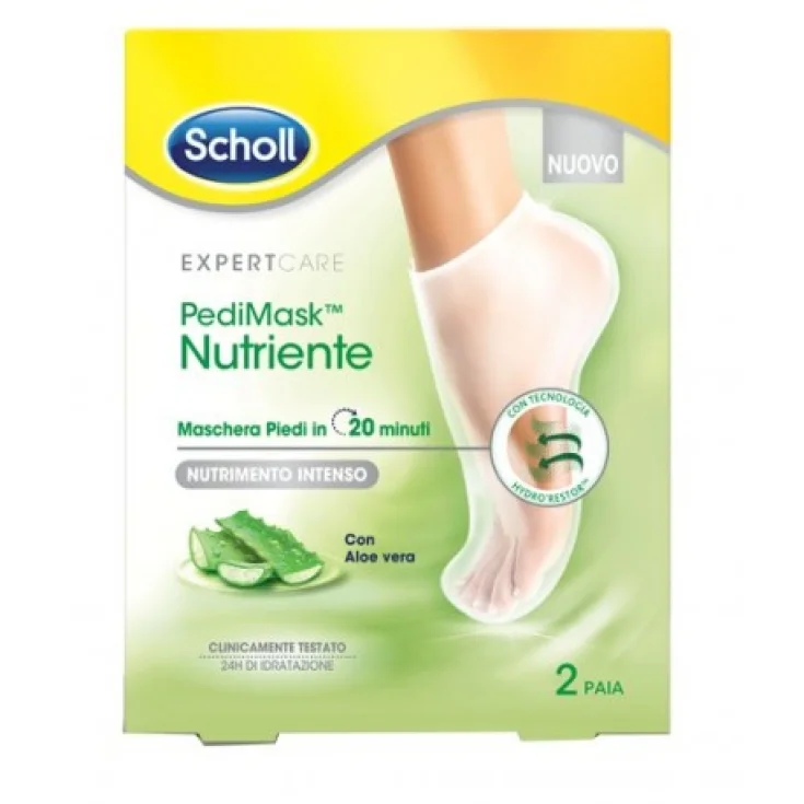 PediMask Nutritivo con Aloe Vera Scholl 2 Calcetines