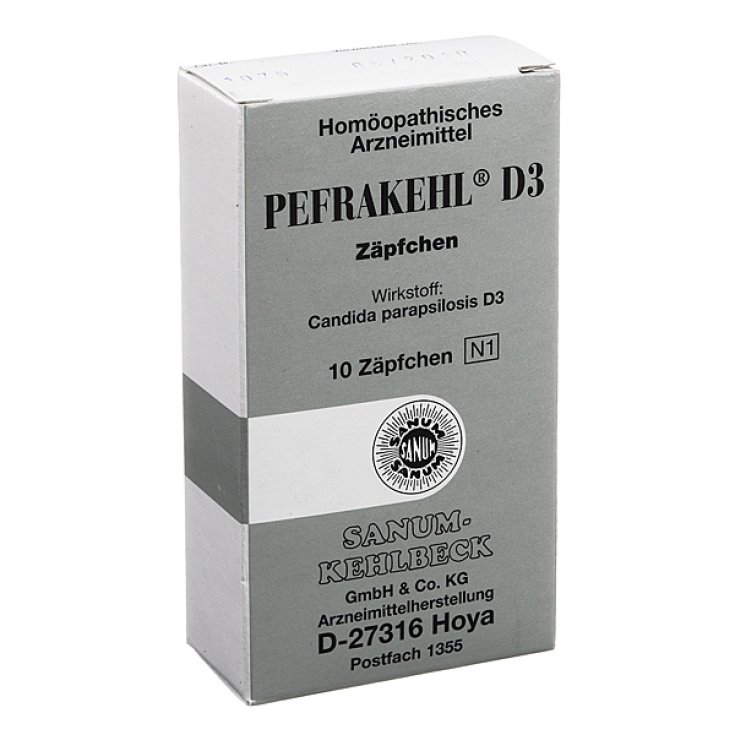 Pefrakehl D3 Sanum 10 Supositorios