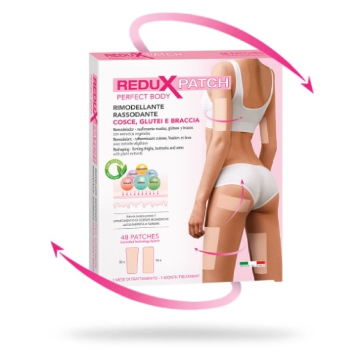 Reduxpatch Perfect Body Muslos Glúteos Y Brazos 48 Parches