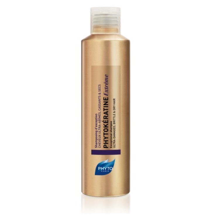 Phytokératine Extrême Exceptional Champú Ultra-Dañado, Cabello Quebradizo Y Seco 200ml