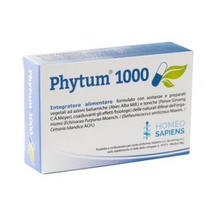 Phytum 1000 Homeo Sapiens 30 Cápsulas