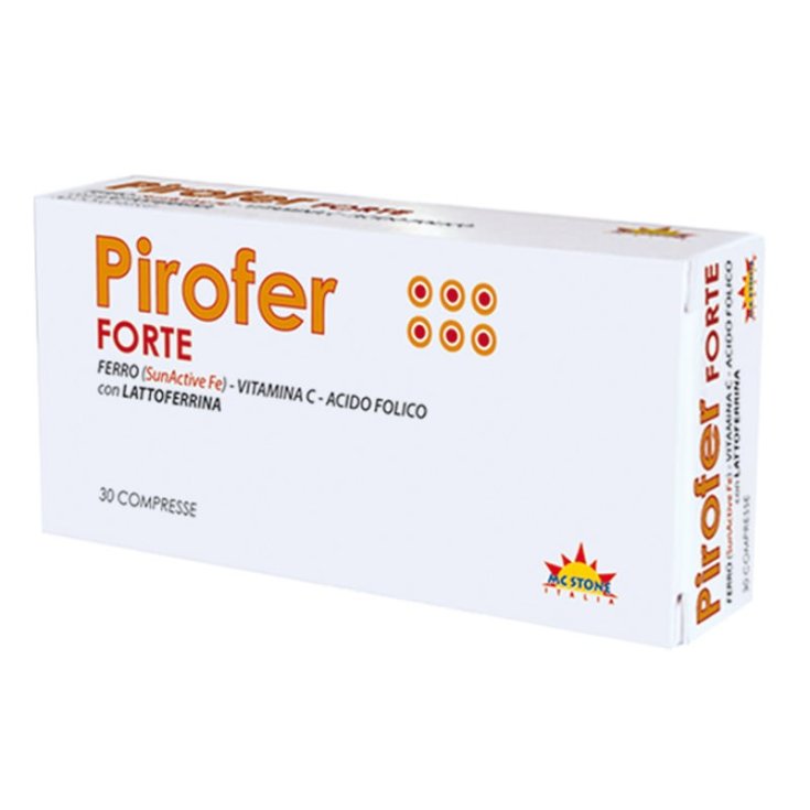 Pirofer Forte Mc Stone Italia 30 Comprimidos