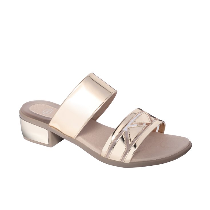 Sandalias Plexy Scholl® Gelactiv® Gold para mujer, talla 39